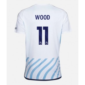 Nottingham Forest Chris Wood #11 Gostujuci Dres 2023-24 Kratak Rukavima